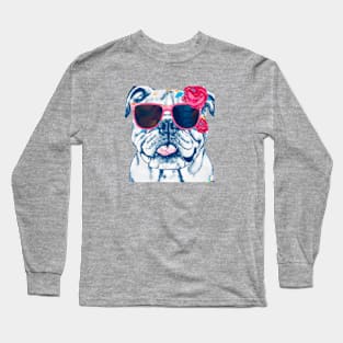 Coolest Bulldog Long Sleeve T-Shirt